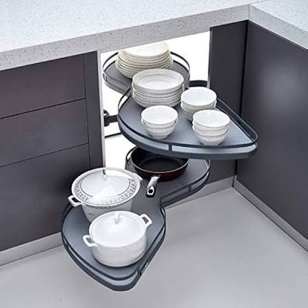 Kitchen soft close swing corner right  modular kitchen