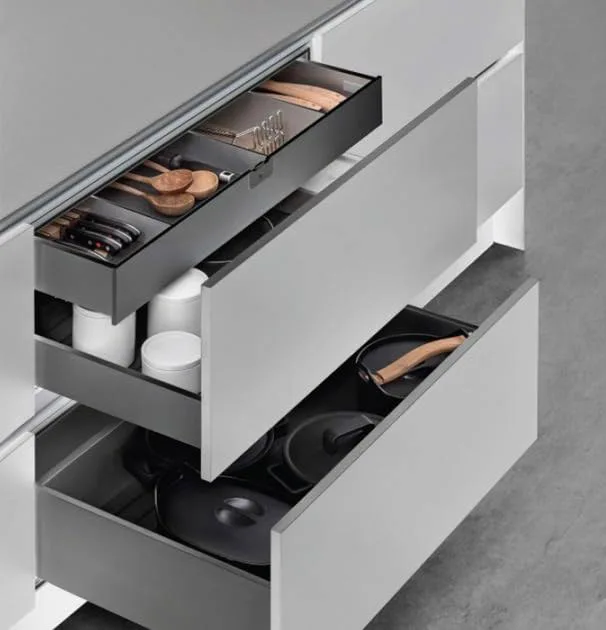 Slim tendem 6 inch  modular kitchen